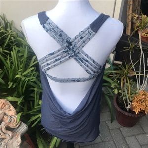 Lululemon Tank top with bra built in